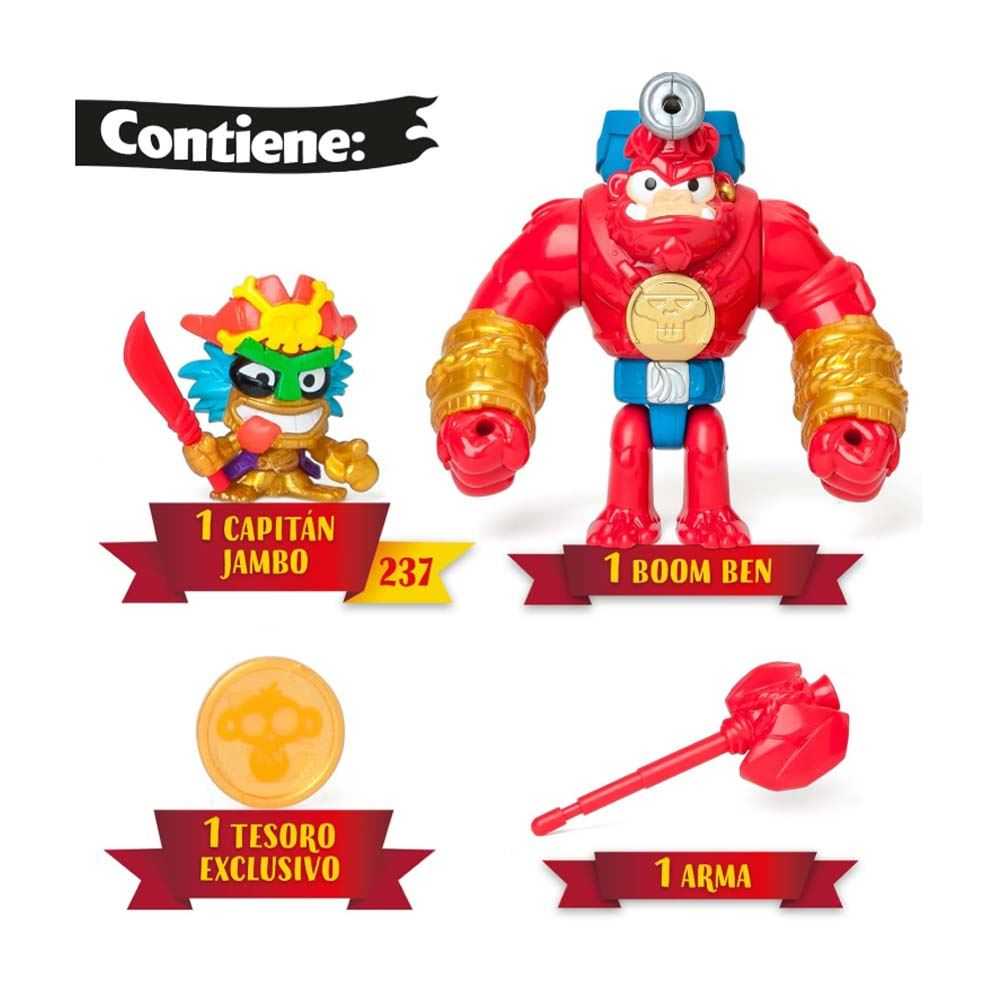 piratix s gorilla bros boom ben ( jakks pacific - ppxsp116in50)