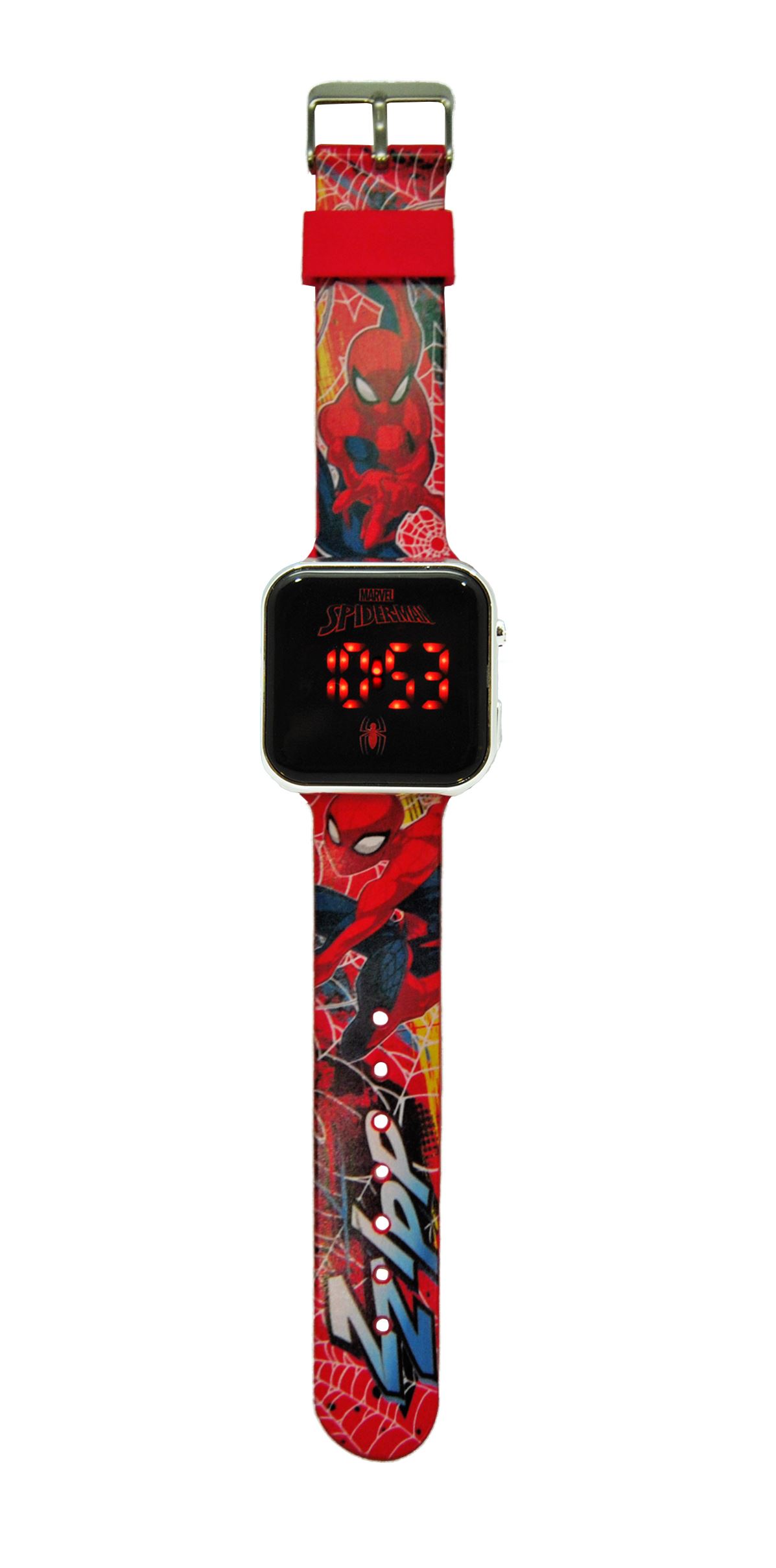 spiderman reloj led ii (kids licensing -