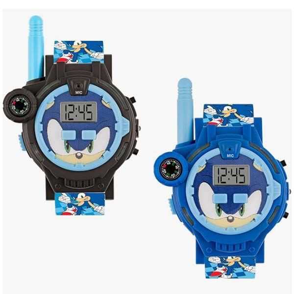 sonic reloj walkie talkie 2 en 1 (kids licensing - snc40094)