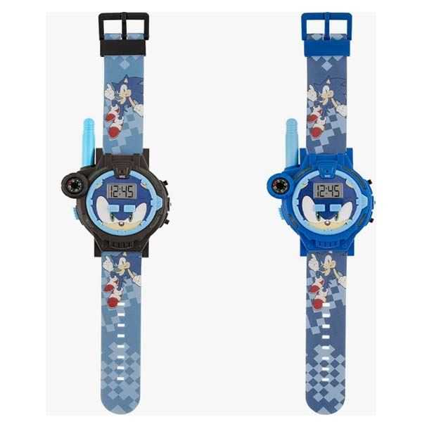 sonic reloj walkie talkie 2 en 1 (kids licensing - snc40094)