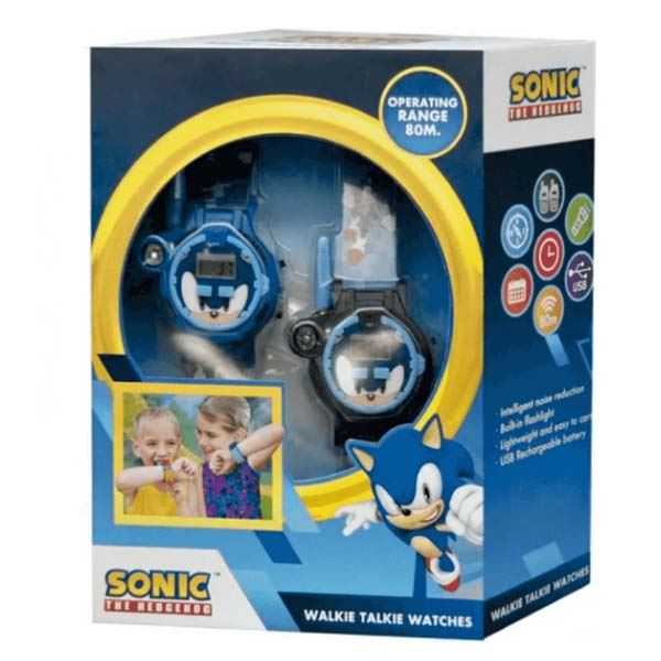 sonic reloj walkie talkie 2 en 1 (kids licensing - snc40094)