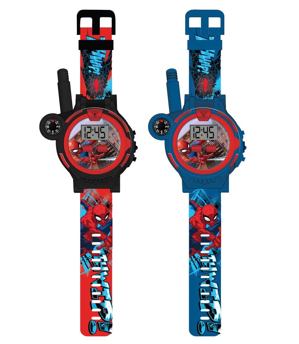 spiderman reloj walkie talkie ( kids licensing -  spd40156)