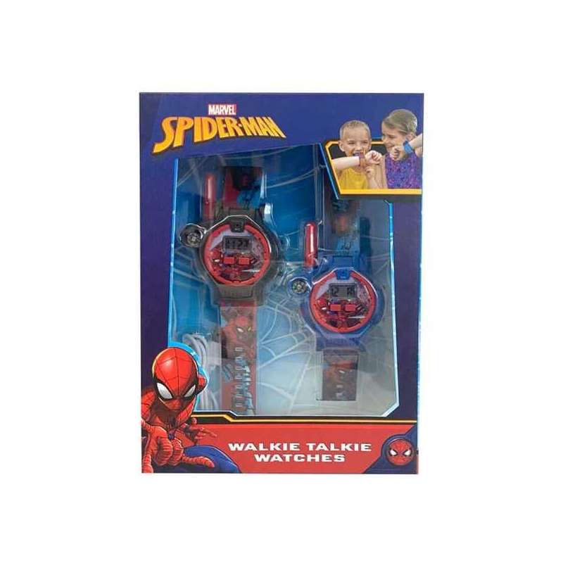 spiderman reloj walkie talkie ( kids licensing -  spd40156)