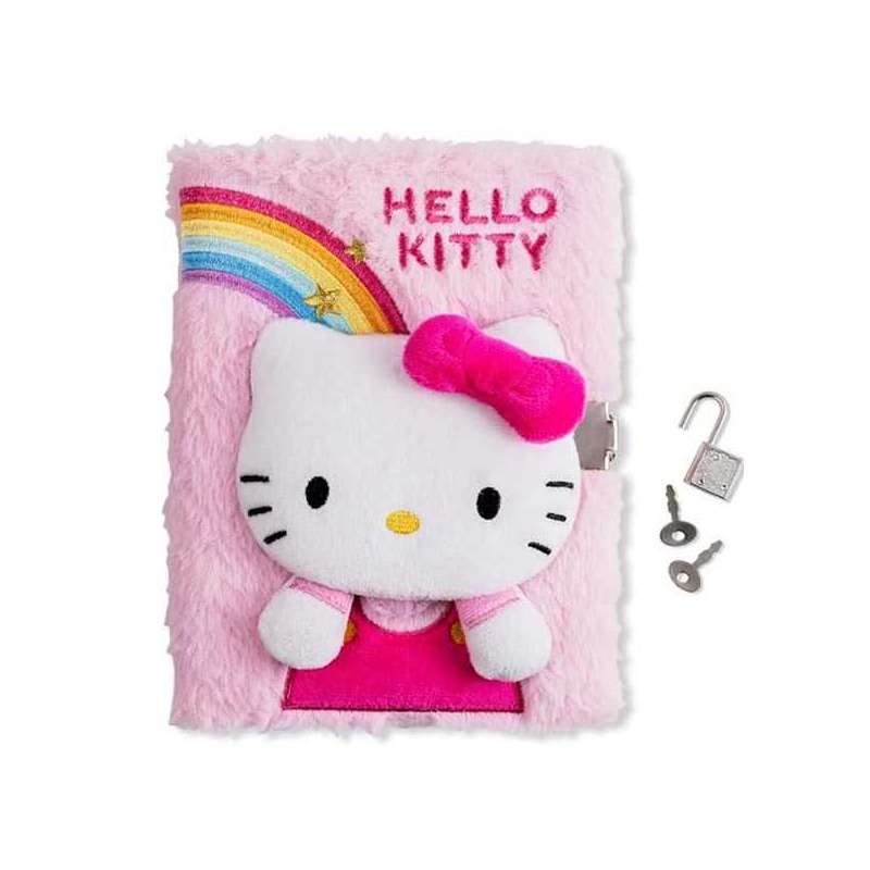 hello kitty and friends libreta plush 3d (kids licensing - hk50140)