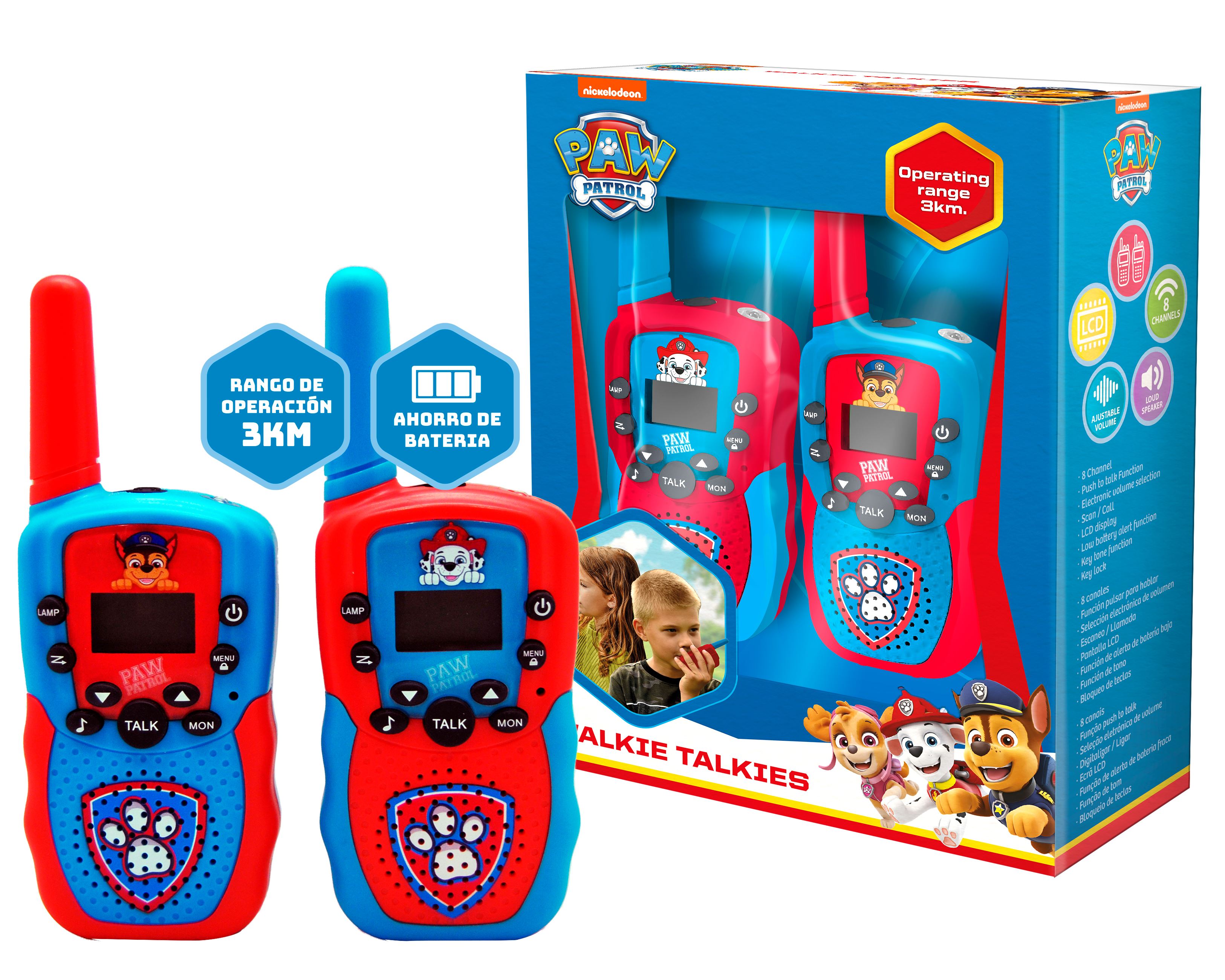 paw patrol walkie talkie (kids licensing - pw19915)