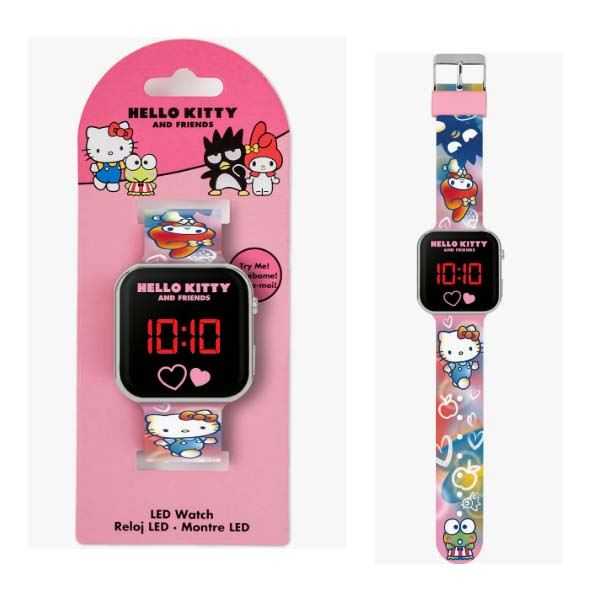 hello kitty and friends reloj led (kids licensing - hk50151