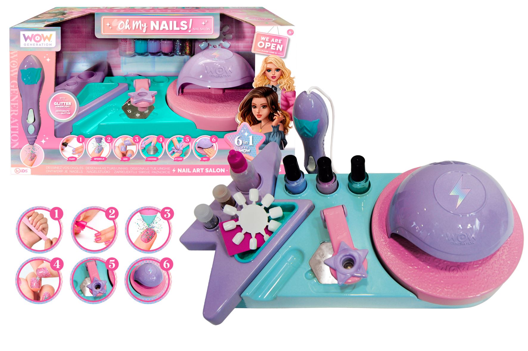 wow generation estudio de uÑas  (kids licensing - wow00028)