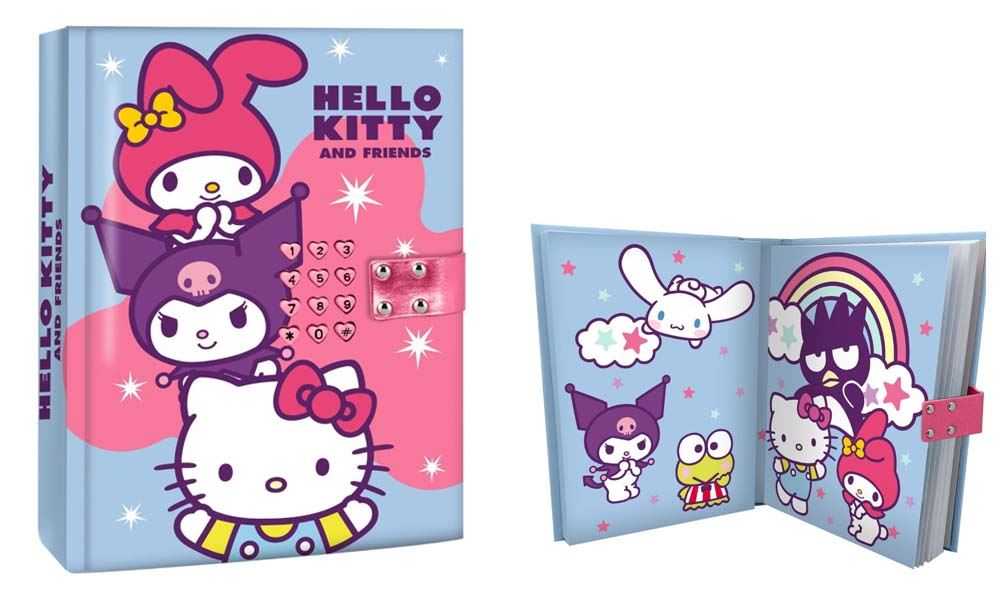 hello kitty and friends diario electronico