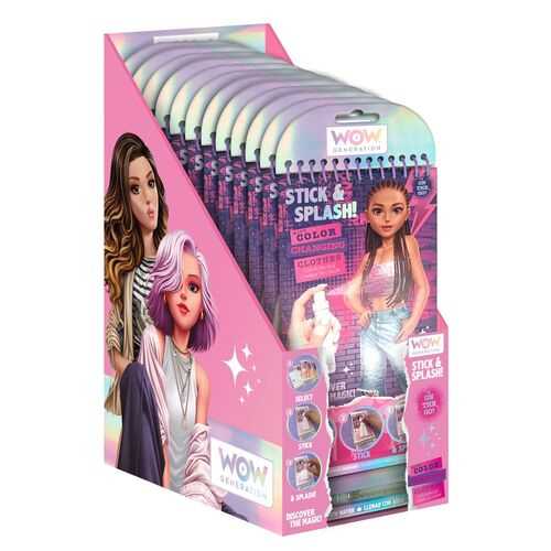 wow generation stick & splash formato mini (kids licensing - wow00142)