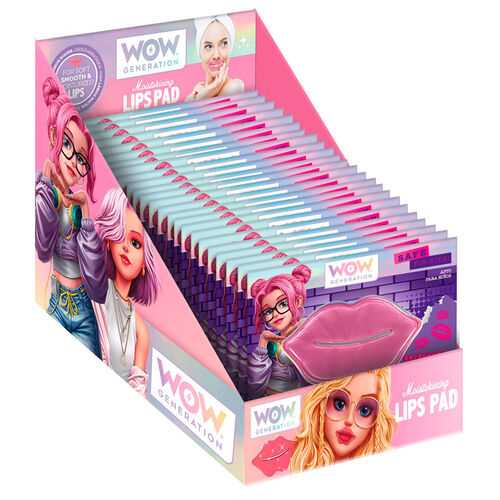 wow generation parche hidratante para labios (kids licensing - wow00136)