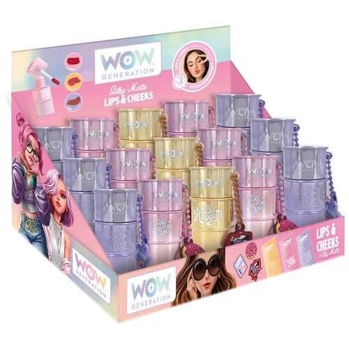 wow generation colorete y labial 2 en 1 (kids licensing - wow00134)