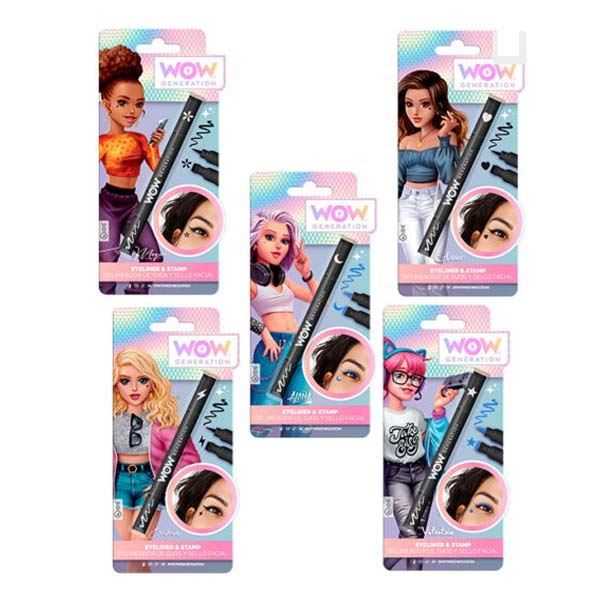 wow generation delineador de ojos y sello facial (kids licensing - wow00113)