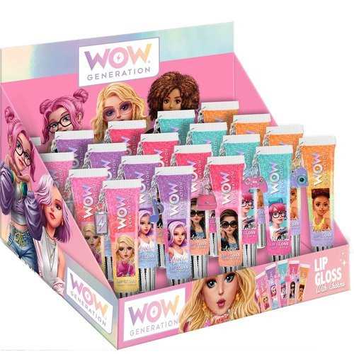 wow generation brillo labial con abalorio (kids licensing - wow00111)