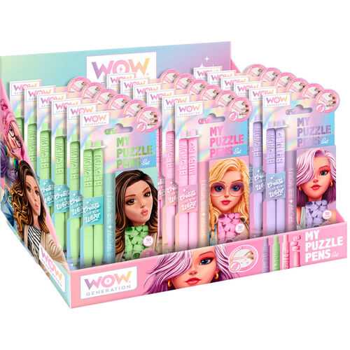 wow generation boligrafos puzzle (kids licensing - wow00076)