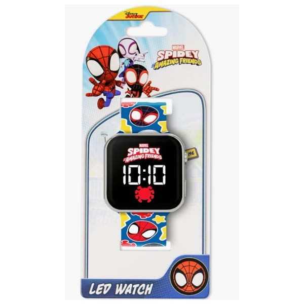 spidey reloj led
