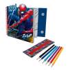 spiderman cuaderno actividades con estuche (kids licensing -sp50107)