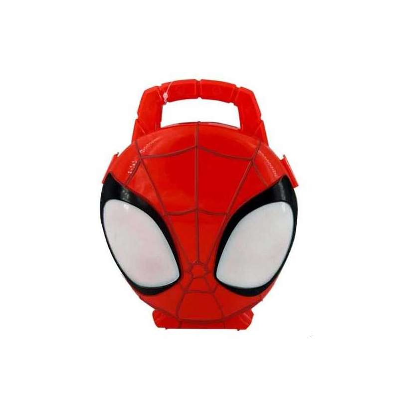 spiderman maletin 3d con papeleria (kids licensing - sp50068)