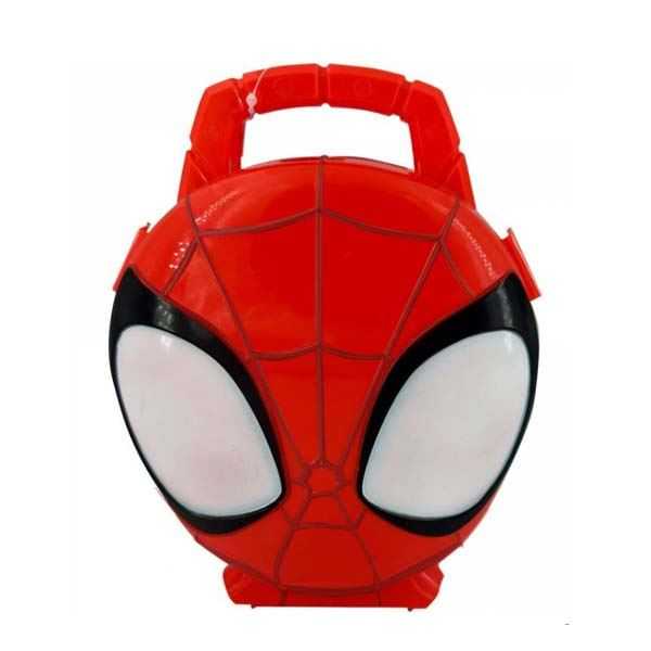 spiderman maletin 3d con papeleria (kids licensing - sp50068)
