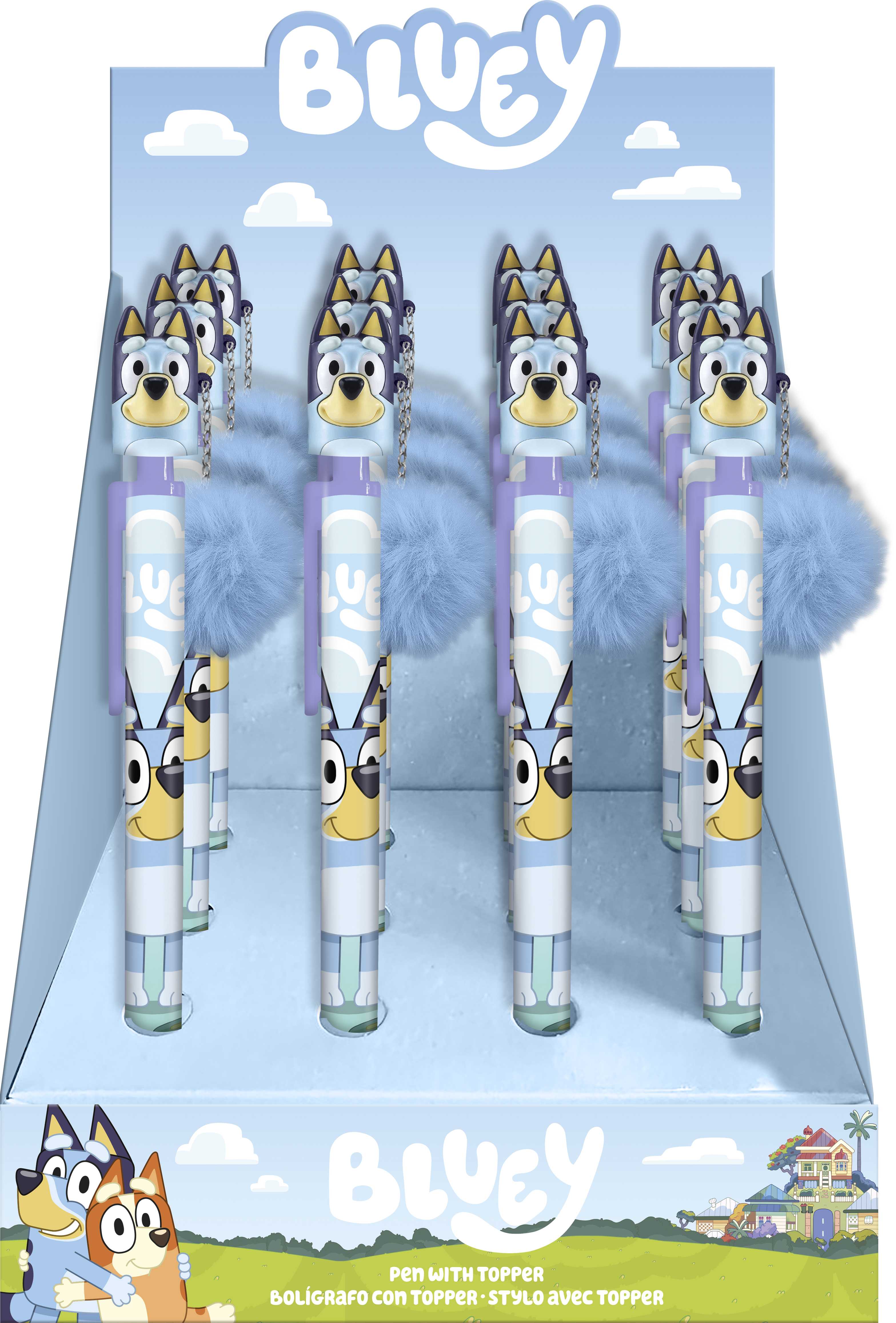 bluey boligrafo topper (kids licensing - by00001)