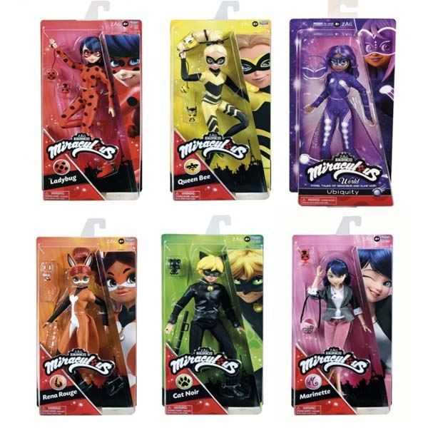ladybug heroez fashion doll surtidas
