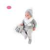 sweet reborn pipo con toquilla gris (muñecas antonio juan - 80114) sweet reborn pipo con toquilla gris (muñecas antonio juan - 80114)