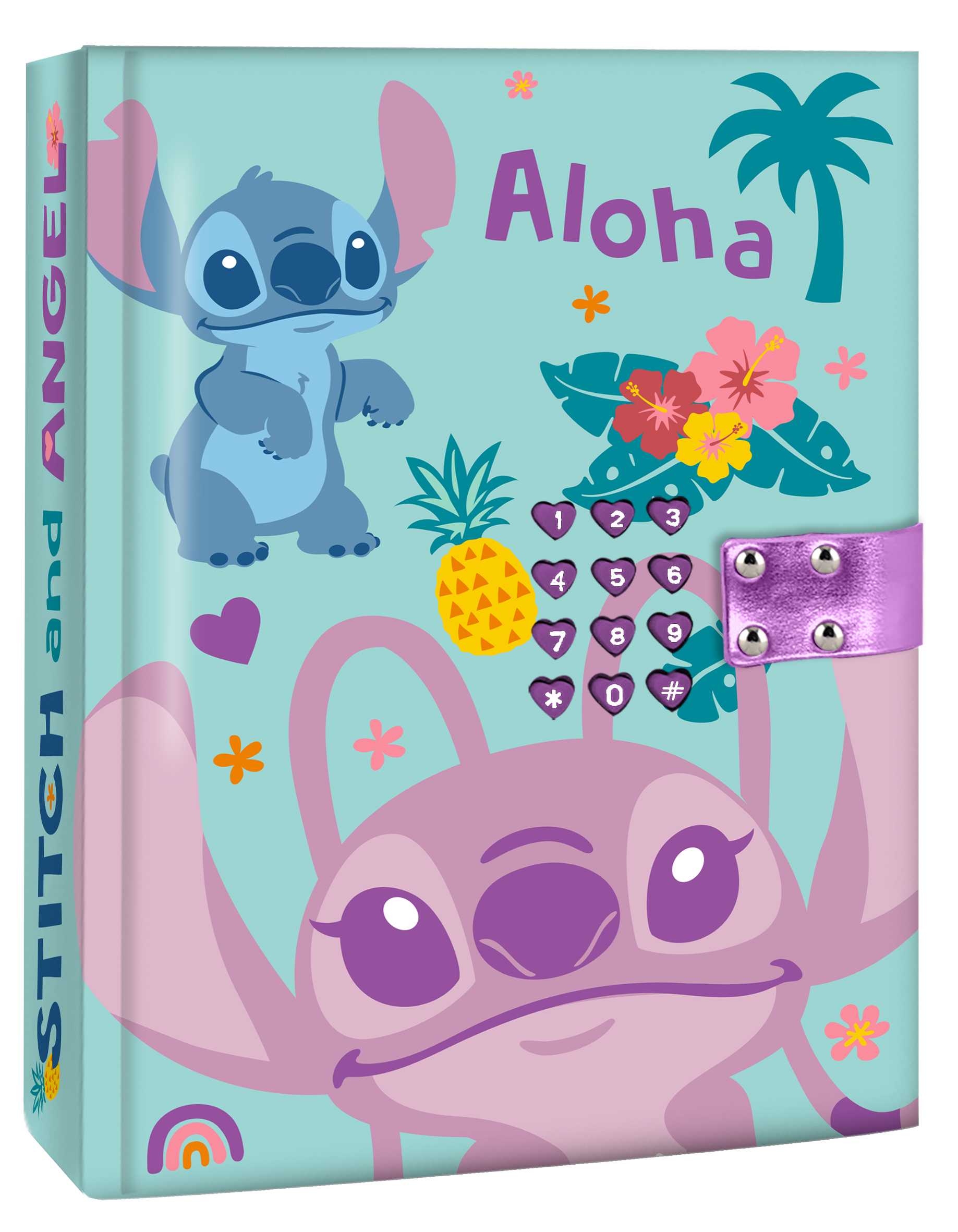 stitch diario con codigo secreto (kids licensing - st00083)