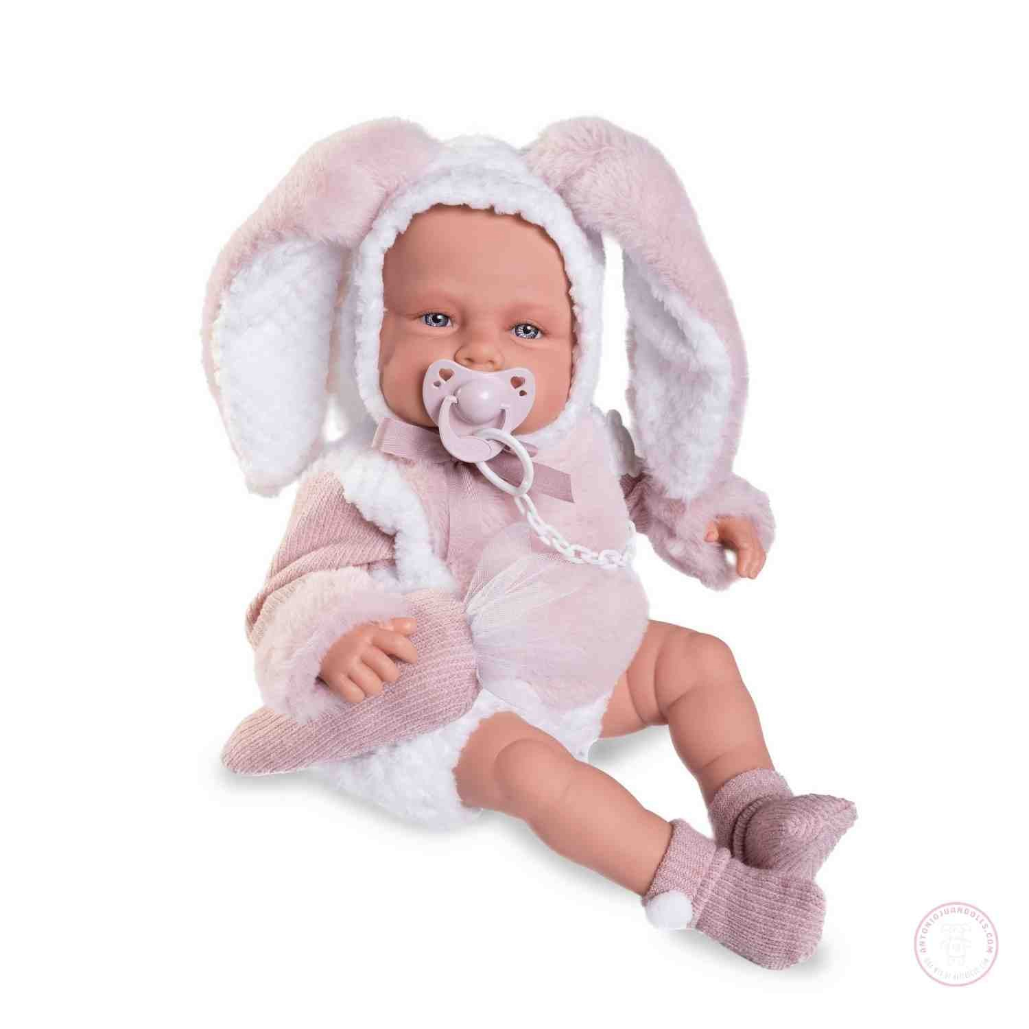 muÑeca babydoo con posturitas conejita (muñecas antonio juan - 18312)