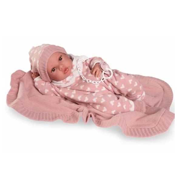 muÑeca recien nacida erika con toquilla (muñecas antonio juan - 50418)