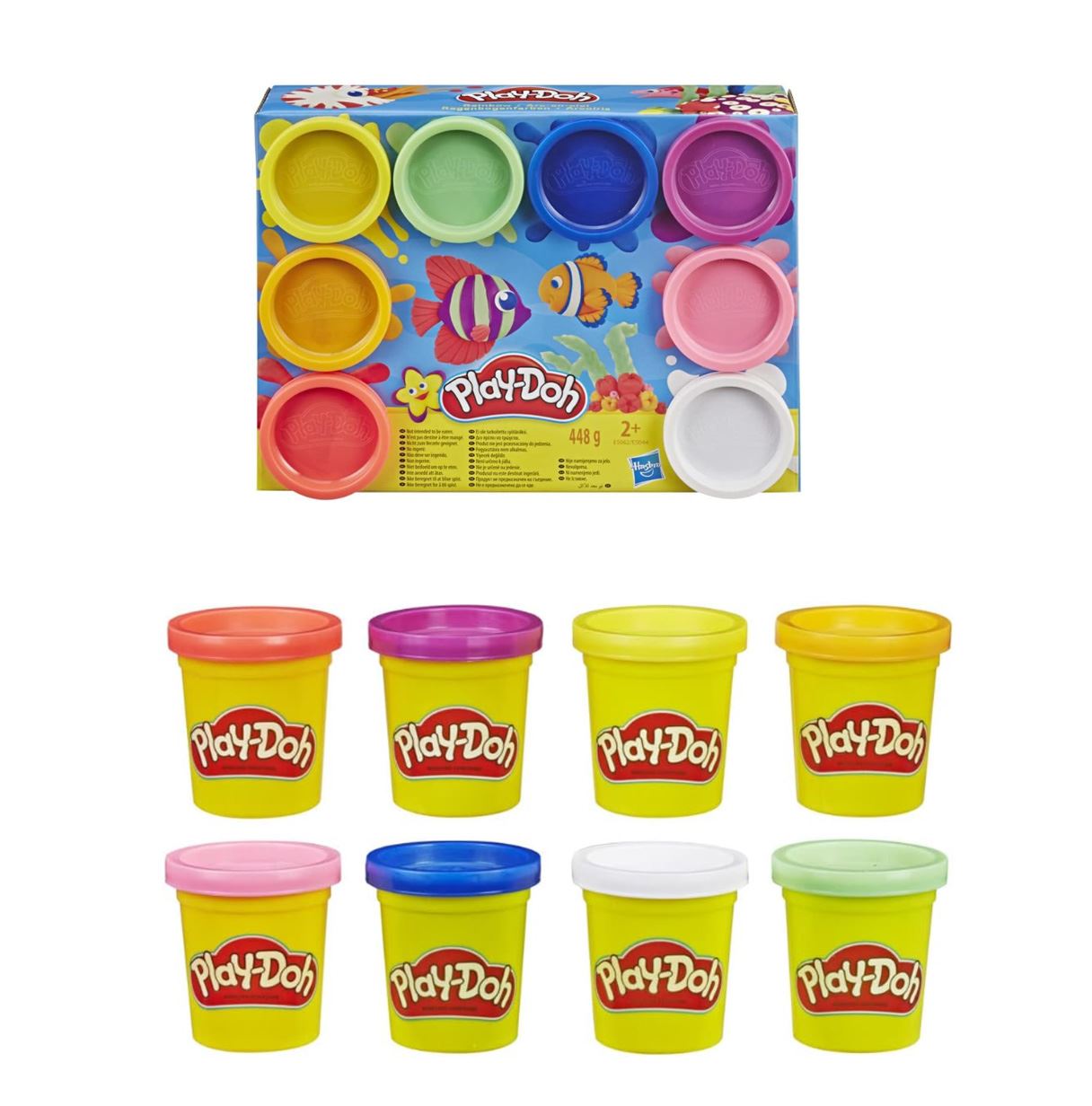 play-doh pack 8 botes ( hasbro - e5044eu4 )