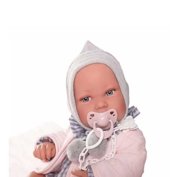 muÑeca recien nacida pipa manta acolchada (muñecas antonio juan - 50425)