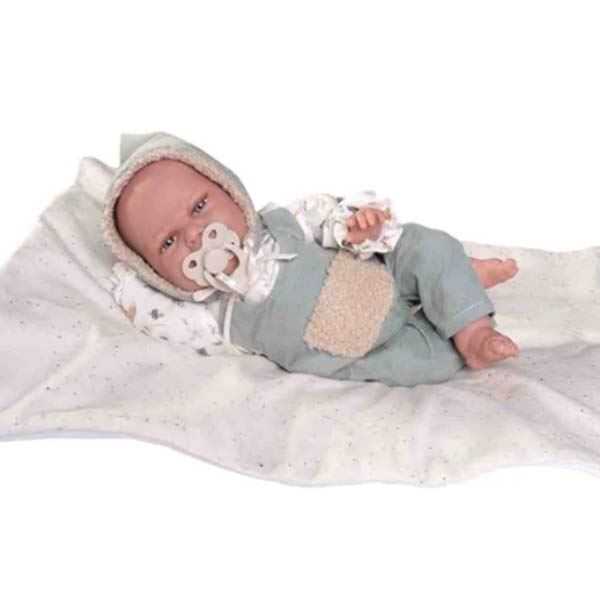 muÑeca clara con mantita  ( muñecas antonio juan - 70404)
