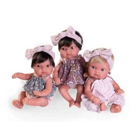 muÑecas mufly 21 cm con vestidos de colores (muñecas antonio juan - 85313)