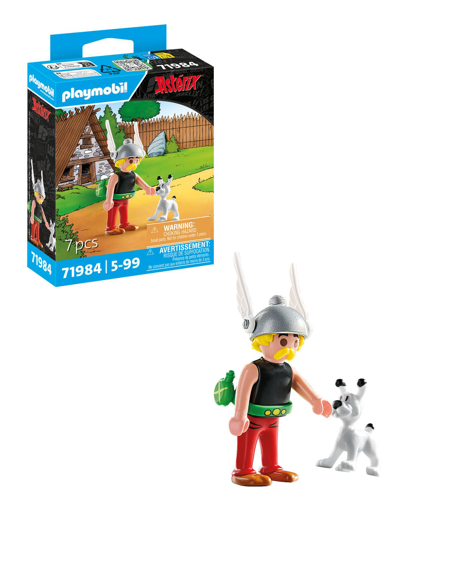 playmobil asterix con ideafix (71984)