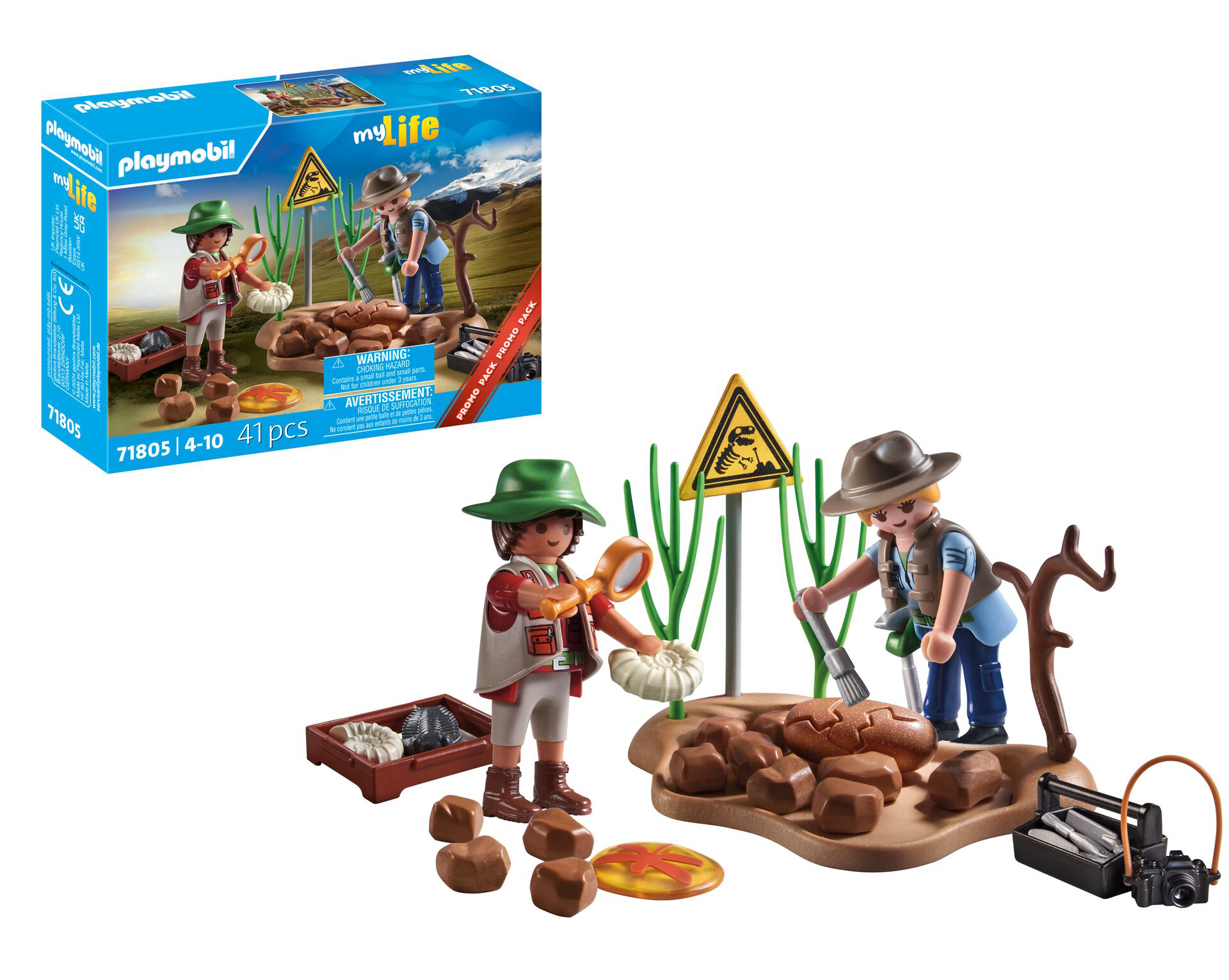 playmobil excavacion paleontologica ( 71805)