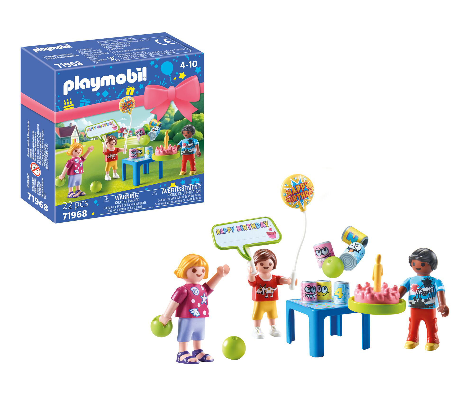 playmobil gift set fiesta cumpleaÑos infantil (71968)