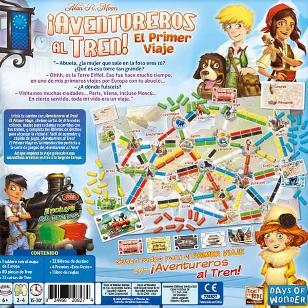 ¡aventureros al tren! el primer viaje