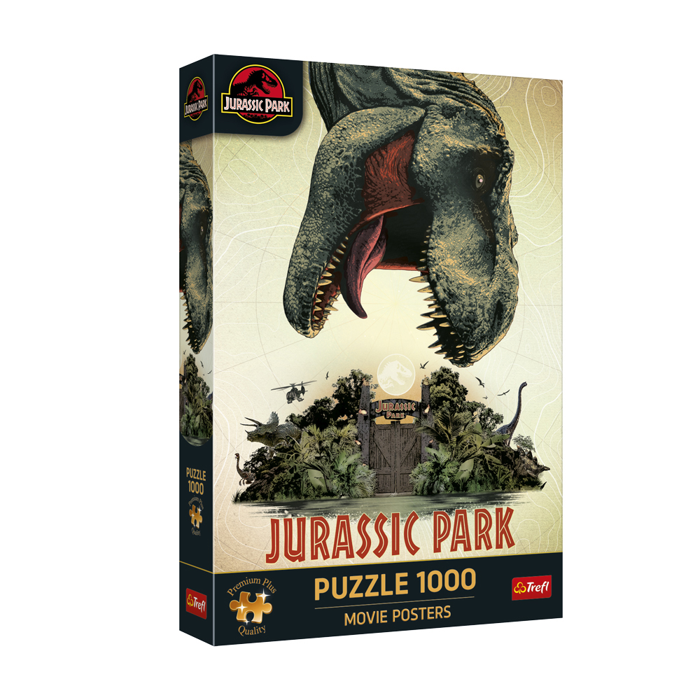 puzzle 1000 piezas jurassic park premium (toy partner - 10883)