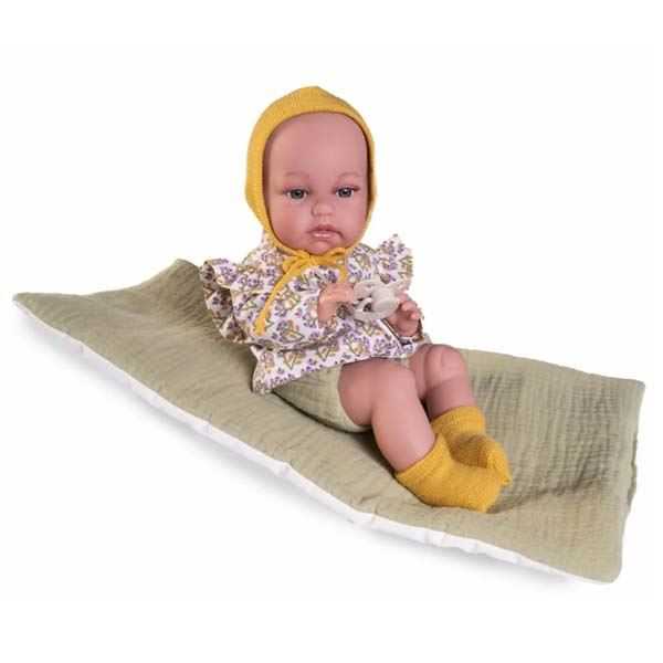 muÑeca baby toneta con camita posturitas