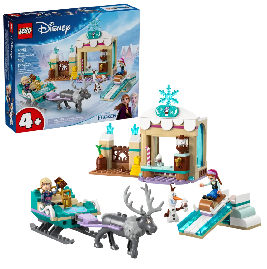 lego disney frozen aventura en trineo de anna (43256)