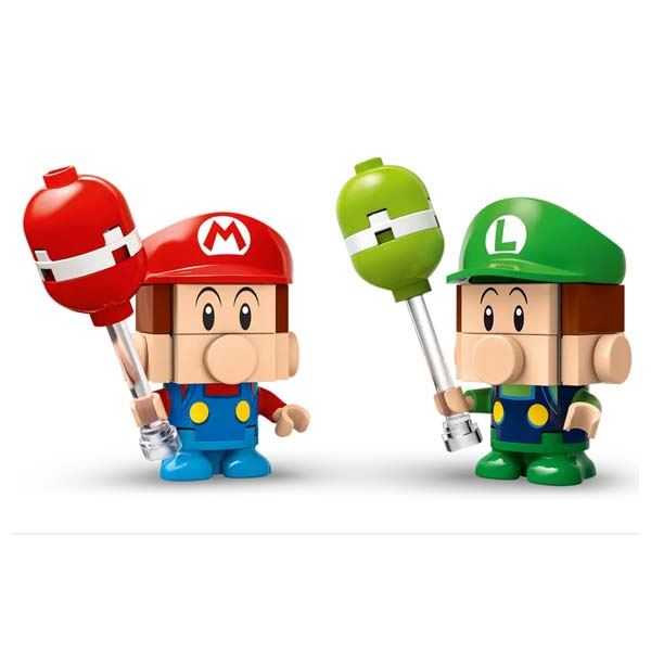 lego mario kart bebe mario vs bebe luigi (72034)