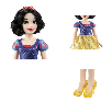 disney princess blancanieves muñeca princesa con pelo corto ( mattel - hlw08) disney princess blancanieves muñeca princesa con pelo corto ( mattel - hlw08)
