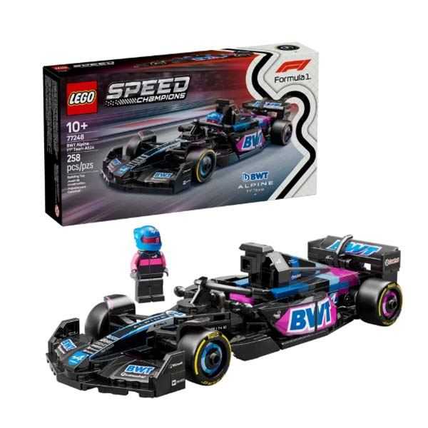 lego speed champions coche bwt alpine f1 team (77248)