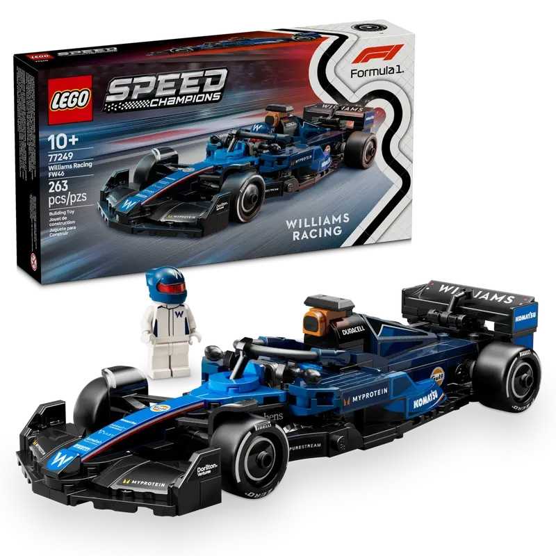 lego speed champions coche williams racing fw46 f1 (77249)