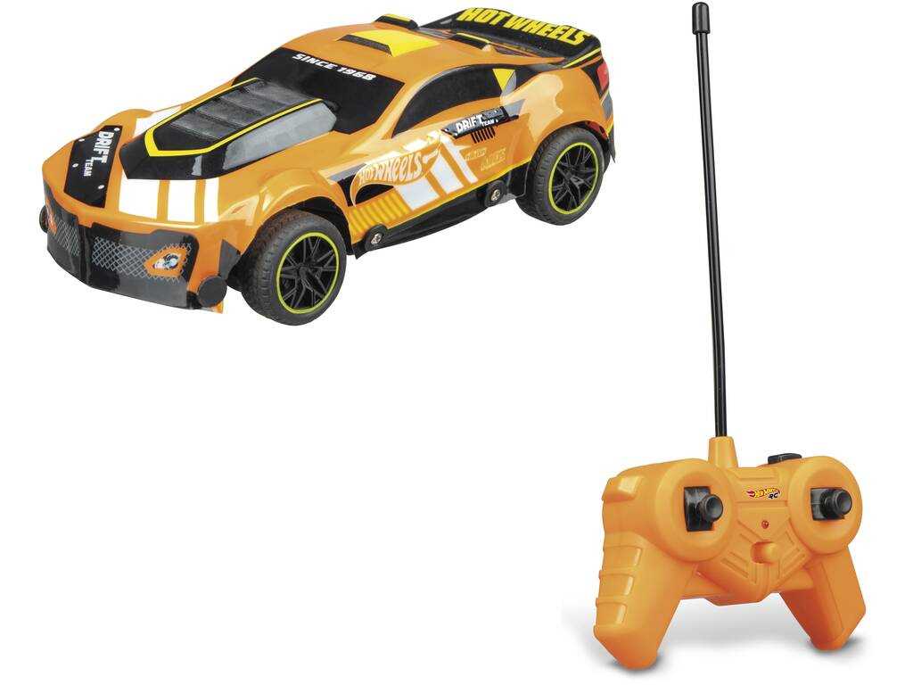 hot wheels coche r/c 1:24 drift rod (mondo - 63255)