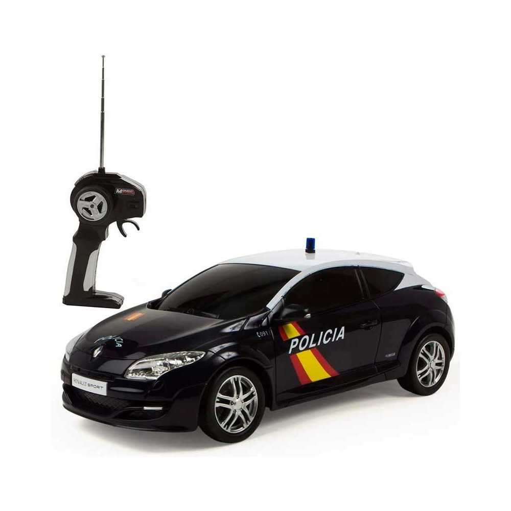 policia nacional renault megane r/c 1:14 (mondo - 63202)