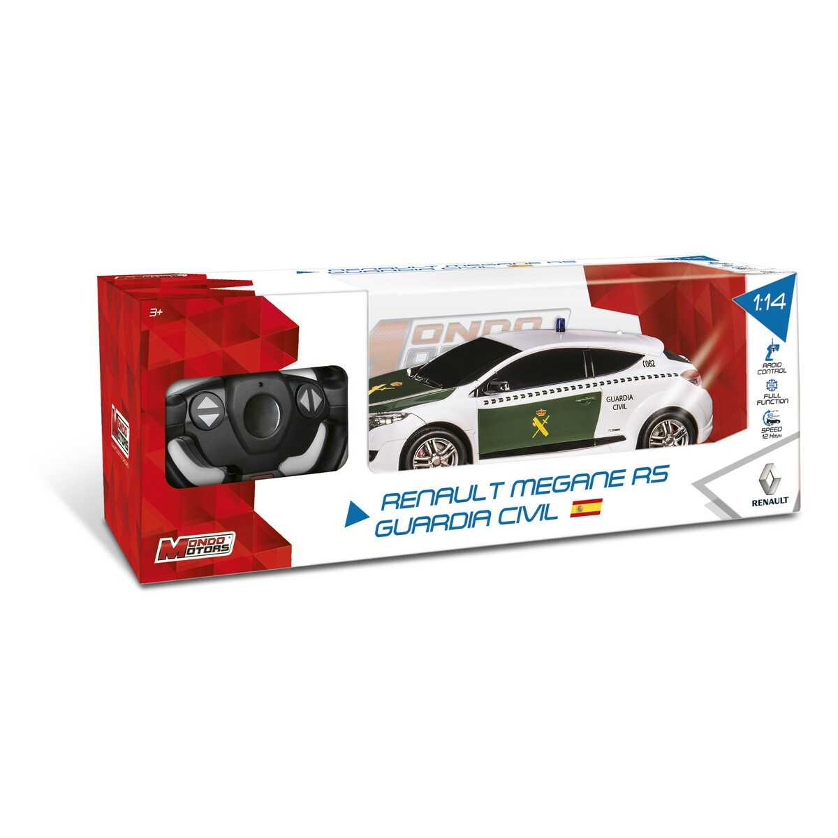 guardia civil renault megane r/c 1:14 ( mondo - 63203)
