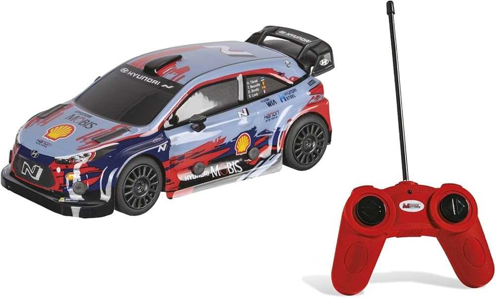 hyundai i20 wrc 1:24 r/c sc.x 6 (mondo - 63668)