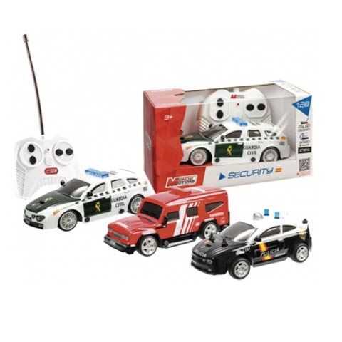 seguridad espaÑola coche r/c 1:28 surtidos ( mondo- 63432)