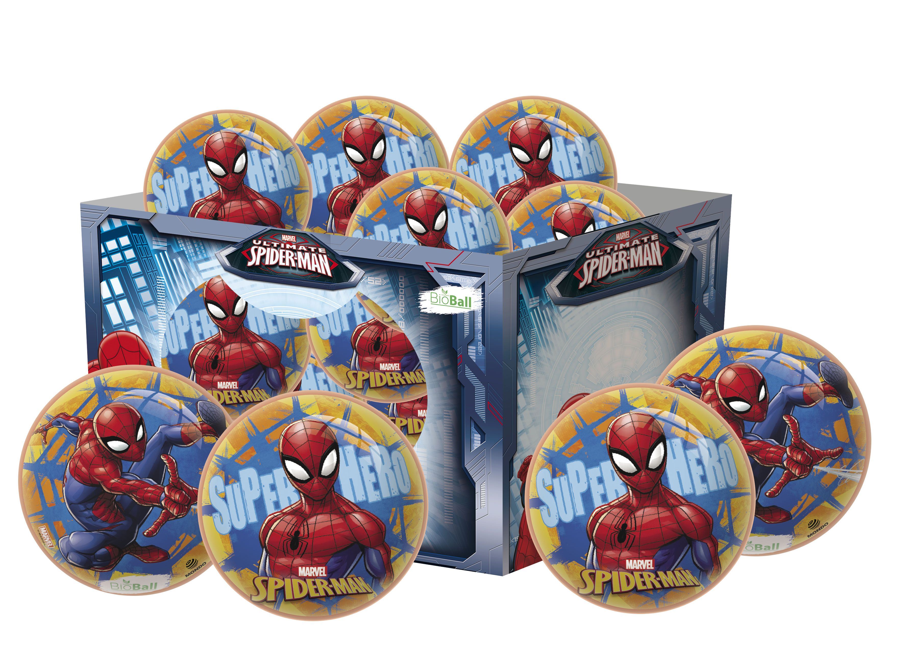 pelota 140 mm. spiderman ultimate