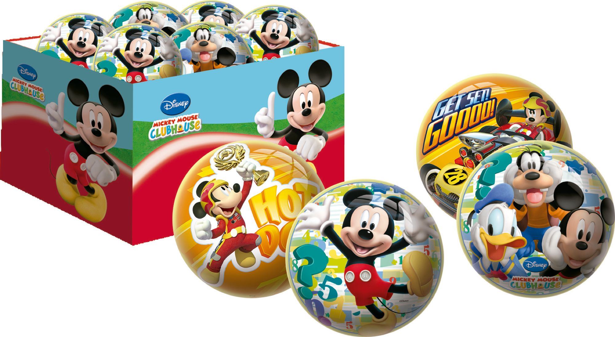 pelota 140 mm. mickey disney (unice toys - 5422)
